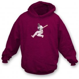 Viv Richards Art Print (West Indies) Hooded Sweatshirt
