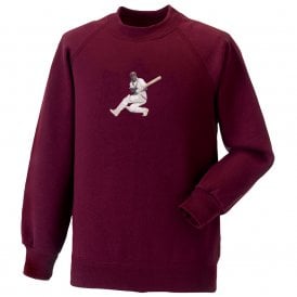 Viv Richards Art Print (West Indies) Kids Sweatshirt
