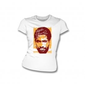 Viv Richards Face Organic Womens Slim Fit T-Shirt