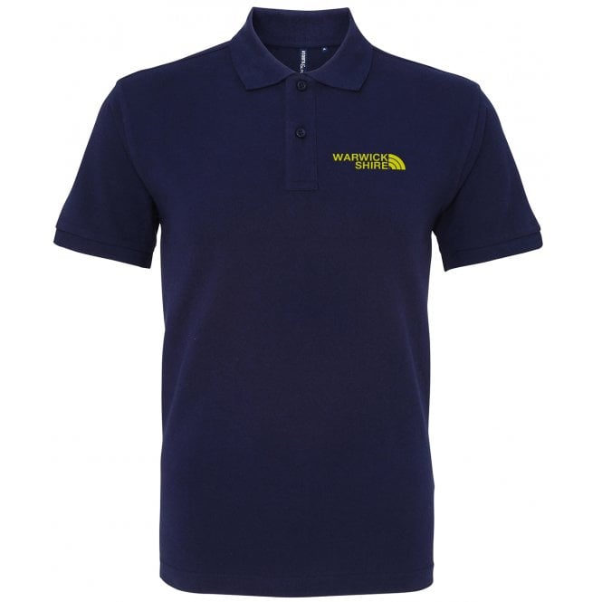 Warwickshire Region Embroidered Left Breast Logo Polo Shirt