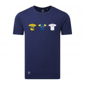 Warwickshire Retro Cricket Kits (True Colours Collab) Organic T-Shirt