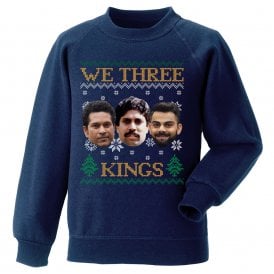We Three Kings (India) Kids Christmas Jumper