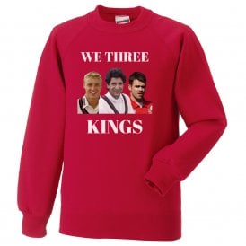 We Three Kings (Lancashire) Regular Design Kids Sweatshirt