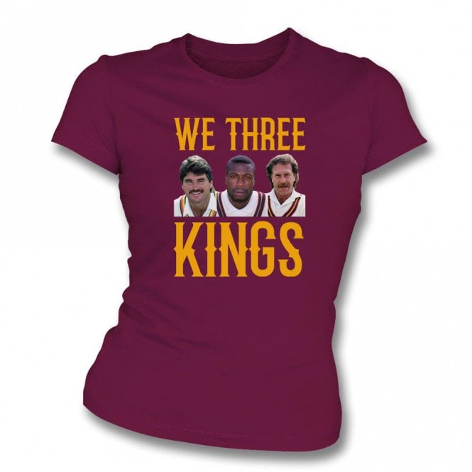 We Three Kings (Northamptonshire Influenced) Regular Design Womens Slim Fit T-Shirt