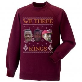 We Three Kings (West Indies) Kids Christmas Jumper