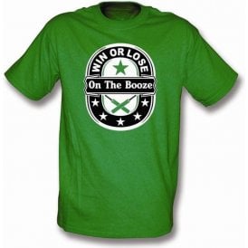 Win or Lose on the Booze t-shirt