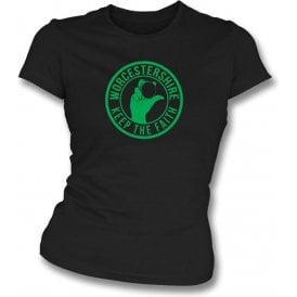 Worcestershire Keep The Faith Women's Slimfit T-shirt