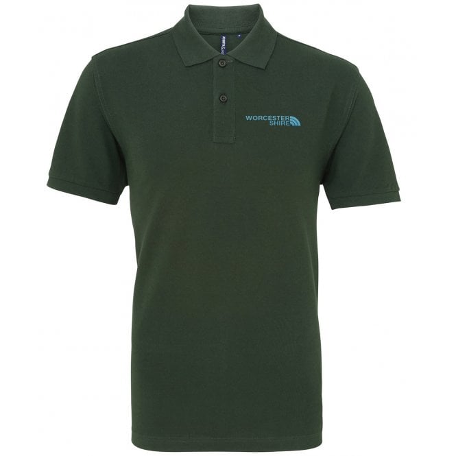 Worcestershire Region Embroidered Left Breast Logo Polo Shirt