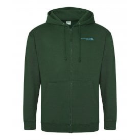 Worcestershire Region Embroidered Left Breast Logo Zip Hooded Sweatshirt