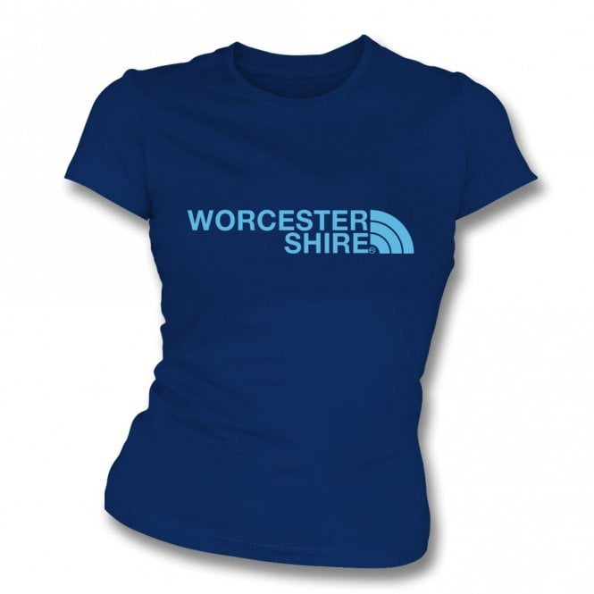 Worcestershire Region Womens Slim Fit T-Shirt