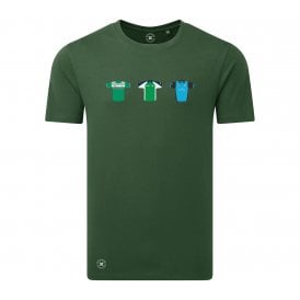 Worcestershire Retro Cricket Kits (True Colours Collab) Organic T-Shirt