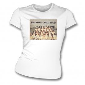 World Series Cricket 1977/78 Photo Womens Slim Fit T-Shirt
