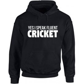 Yes, I Speak Fluent Cricket Kids Hooded Sweatshirt
