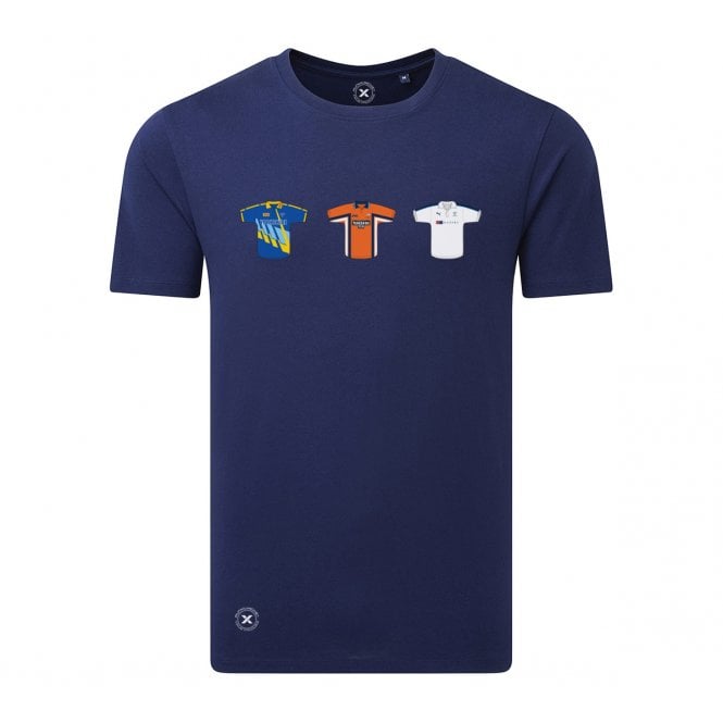 Yorkshire Retro Cricket Kits (True Colours Collab) T-Shirt