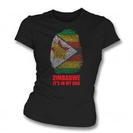 Zimbabwe - It's In My DNA Womens Slim Fit T-Shirt